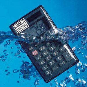 waterproof calculator